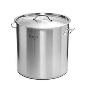 SOGA Stock Pot 12L Top Grade Thick Stainless Steel Stockpot 18/10, home & living, kitchen & dining, cookware, stock & multi pots, ,  - NZ DEPOT 1