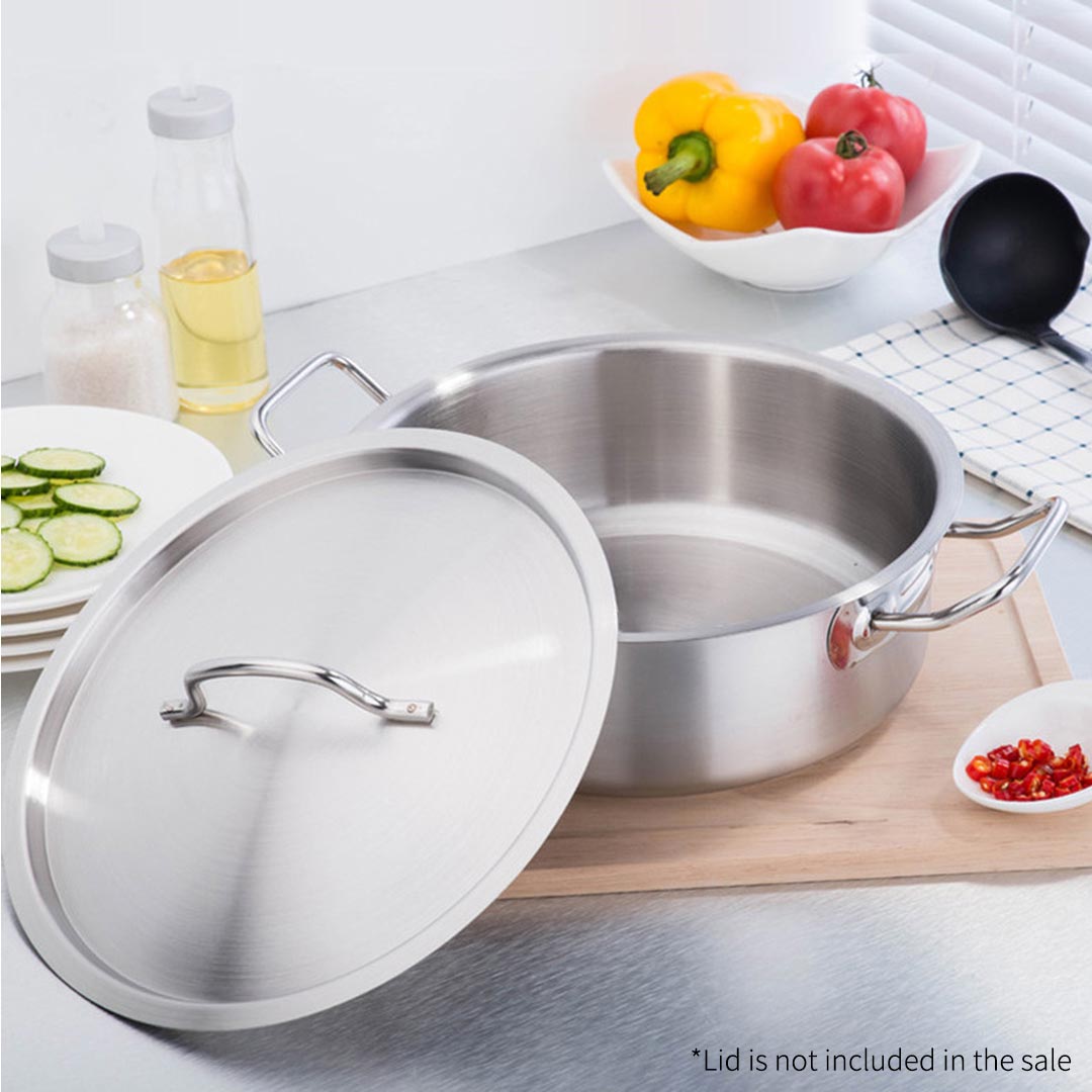 SOGA Stock Pot 17L Top Grade Thick Stainless Steel Stockpot 18/10 Without Lid, home & living, kitchen & dining, cookware, stock & multi pots, ,  - NZ DEPOT 9