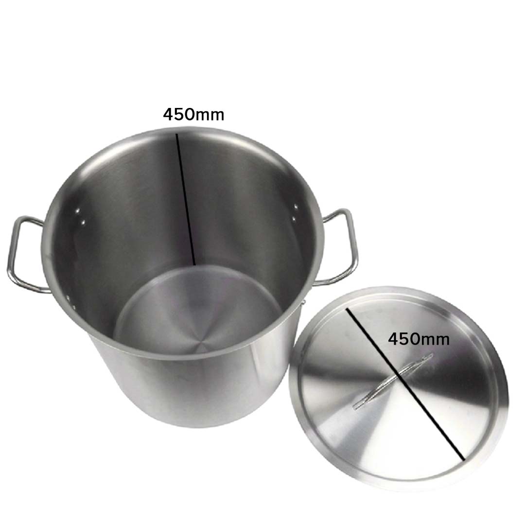 Soga Stock Pot 71L Top Grade Thick Stainless Steel Stockpot 18/10, Home &Amp; Living, Kitchen &Amp; Dining, Cookware, Stock &Amp; Multi Pots, ,  - Nz Depot 5