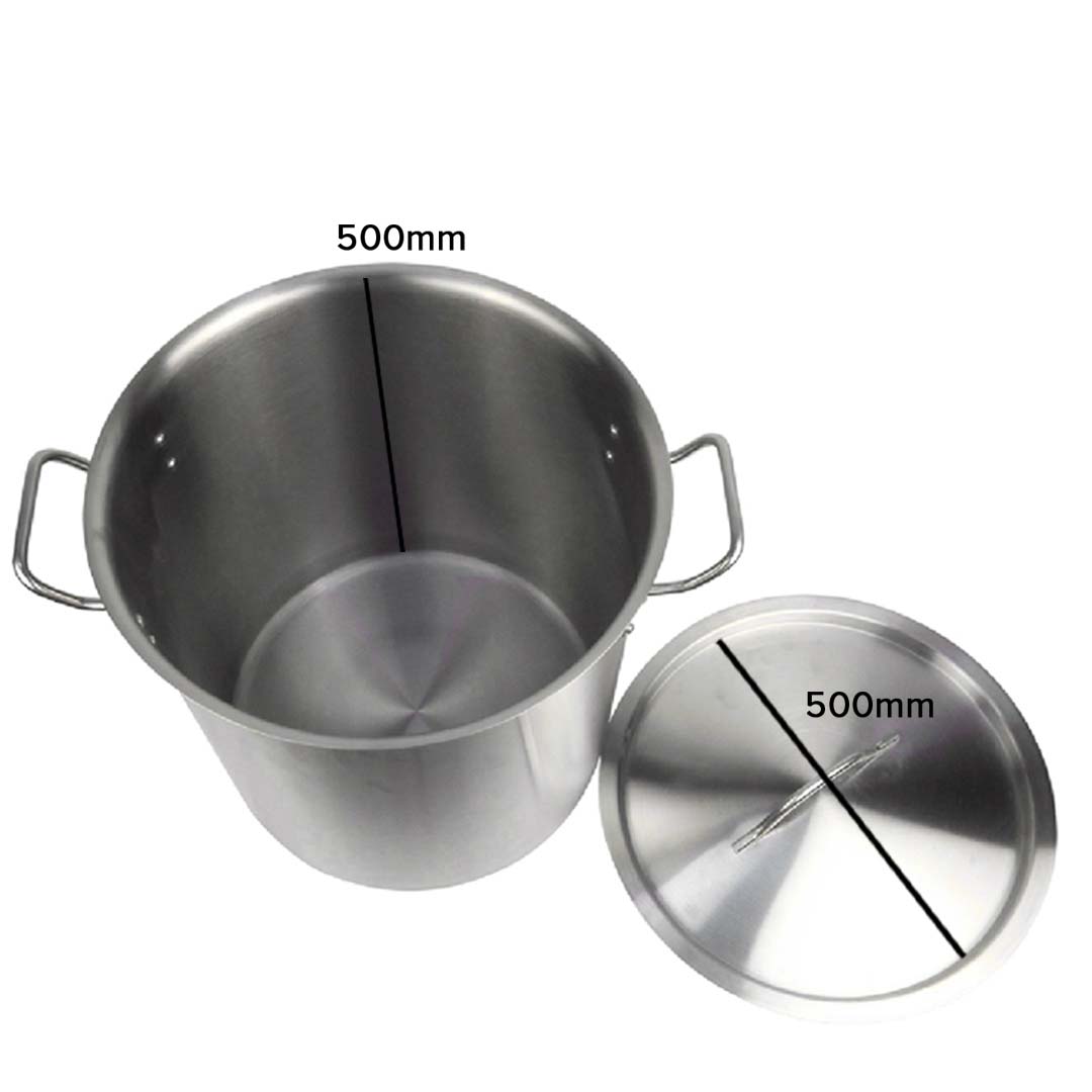 Soga Stock Pot 98L Top Grade Thick Stainless Steel Stockpot 18/10, Home &Amp; Living, Kitchen &Amp; Dining, Cookware, Stock &Amp; Multi Pots, ,  - Nz Depot 5