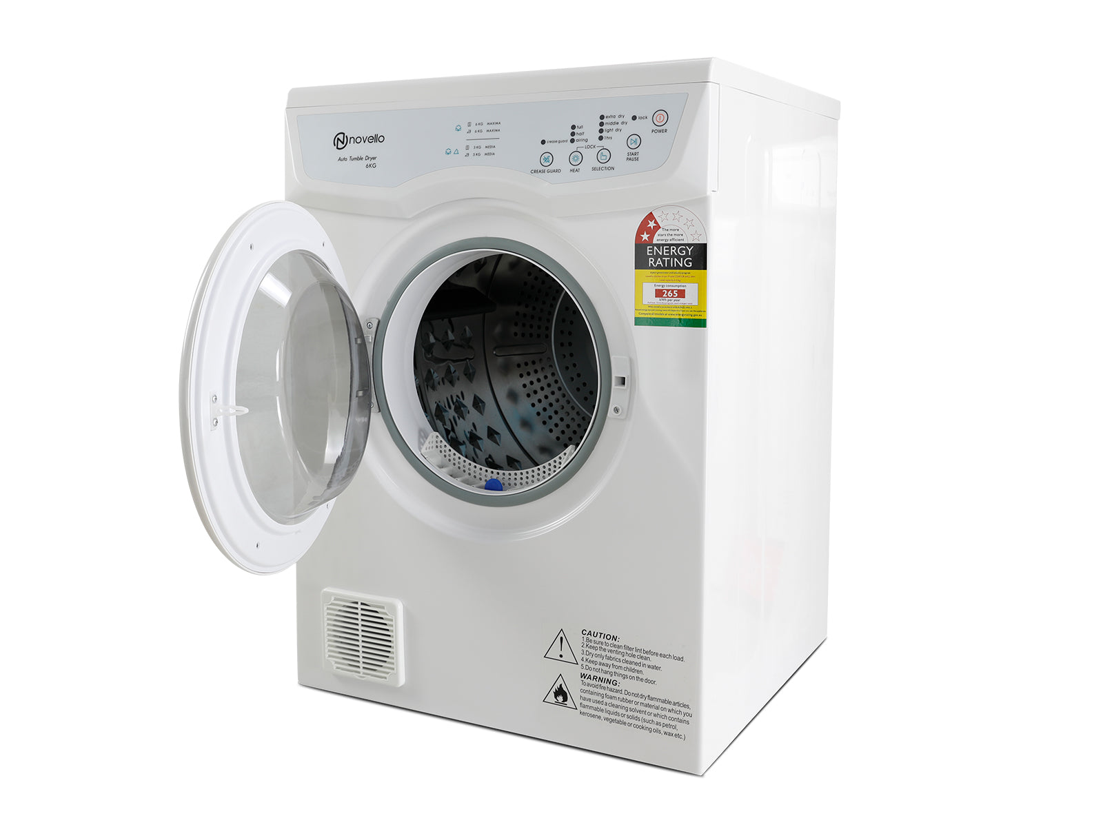 Clothes dryer 6kg