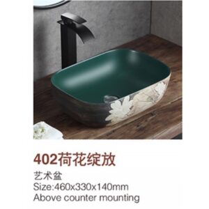 Counter Top Ceramic Basin 402, Counter Top Basin - NZ DEPOT