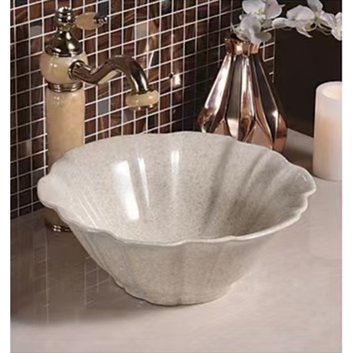 Counter Top Ceramic Basin 420A, Counter Top Basin - Nz Depot