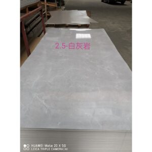 Pvc Uv Marble Stone Board Light Grey Net Color Light Grey Waterproof Decorative Sheet Nz Depot - Nz Depot