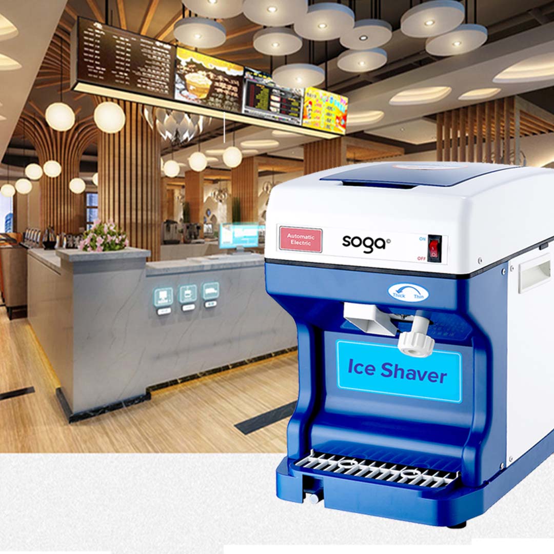 Soga 2X Ice Shaver Commercial Electric Stainless Steel Ice Crusher Slicer Machine 120Kg/H, Electronics &Amp; Appliances, Appliances, Small Kitchen Appliances, Specialty Appliances, Ice Maker,  - Nz Depot 7