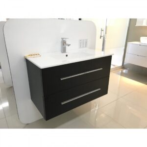 Vanity - Misty Series 1200 Black, Wall Hung - NZ DEPOT