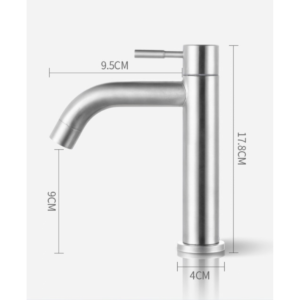 Single Cold Water Wash Hand Basin Tap Faucet For Bathroom Mplt 11 Basin Mixer Nz Depot - Nz Depot