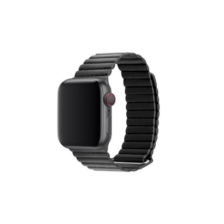 3SIXT Apple Watch Band - Leather Loop - 38/40mm - Black - NZDEPOT