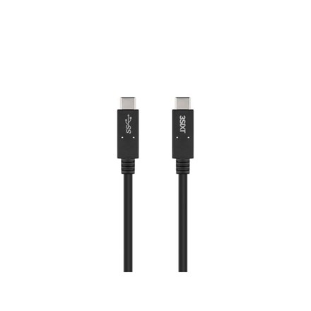 3SIXT Charge & Sync Cable - USB-C to USB-C PD - 1m - Black - NZDEPOT