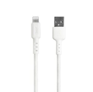 3sixT Tough USB A to Lightning Cable 1.2m – White NZ DEPOT