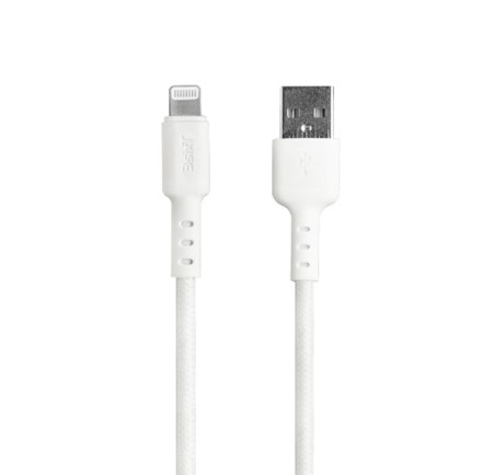 3sixT Tough USB-A to Lightning Cable 1.2m – White - NZDEPOT