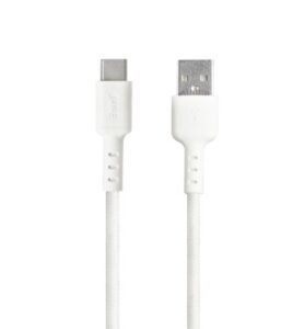 3sixT Tough USB A to USB C v2.0 Cable 1.2m White NZ DEPOT