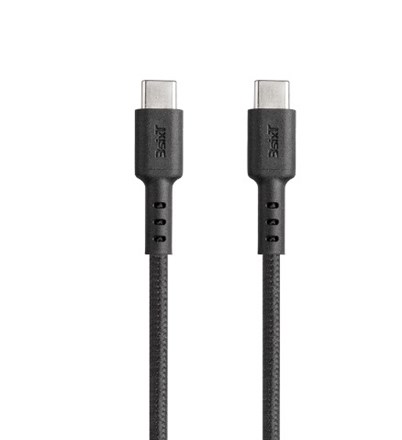 3sixT Tough USB-C to USB-C (v2.0) Cable 1.2m - Black - NZDEPOT