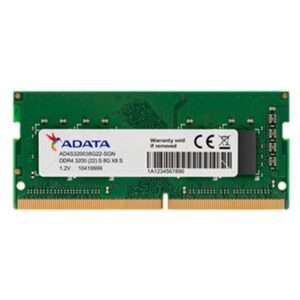 ADATA 8GB DDR4 3200 1024x8 SODIMM Lifetime wty NZ DEPOT