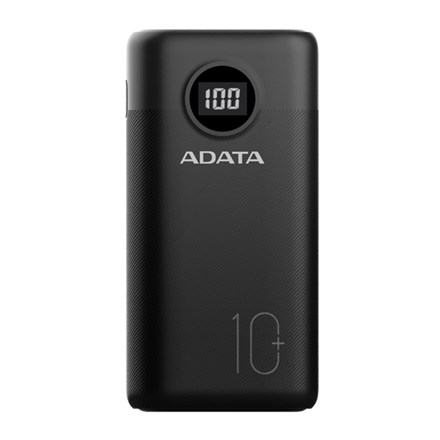 Adata P10000Qcd 10000Mah Quick Charge Powerbank - Black - Nzdepot