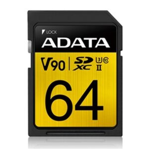 ADATA Premier ONE V90 UHS-II SDXC Card 64GB - NZDEPOT