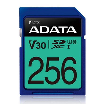 ADATA Premier Pro V30 UHS-I U3 SDXC Card 256GB - NZDEPOT