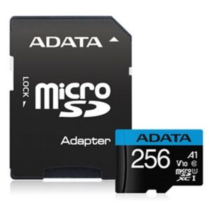 ADATA Premier microSDXC UHS-I A1 V10 Card with Adapter 256GB - NZDEPOT