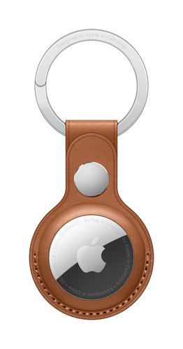 Apple AirTags Leather Key Ring - NZDEPOT