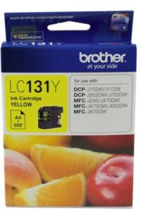 Brother LC131Y Yellow Ink Cartridge NZ DEPOT