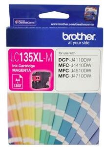 Brother LC135XLM Magenta High Yield Ink Cartridge - NZDEPOT