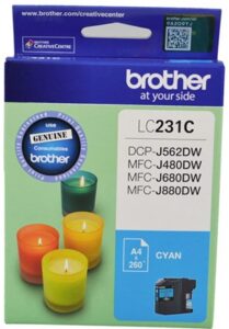 Brother LC231C Cyan Ink Cartridge NZ DEPOT