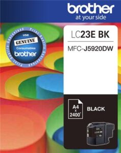 Brother LC23EBK Black Ink Cartridge NZ DEPOT