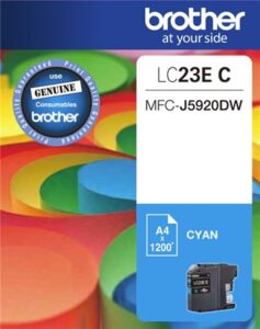 Brother LC23EC Cyan Ink Cartridge NZ DEPOT