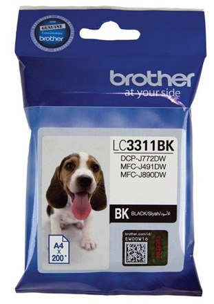 Brother LC3311BK Black Ink Cartridge - NZDEPOT