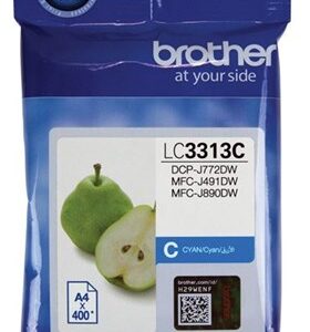 Brother LC3313C Cyan Ink Cartridge High Yield - NZDEPOT