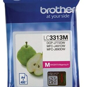 Brother LC3313M Magenta Ink Cartridge High Yield - NZDEPOT