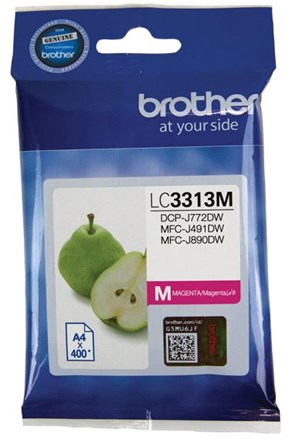 Brother LC3313M Magenta Ink Cartridge High Yield - NZDEPOT