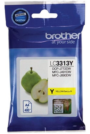 Brother LC3313y Yellow Ink Cartridge High Yield - NZDEPOT