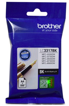 Brother LC3317BK Black Ink Cartridge - NZDEPOT