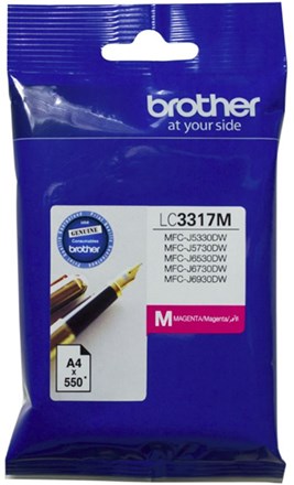 Brother LC3317M Magenta Ink Cartridge - NZDEPOT