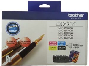 Brother LC3317PVP Ink Cartridge Photo Value Pack NZ DEPOT