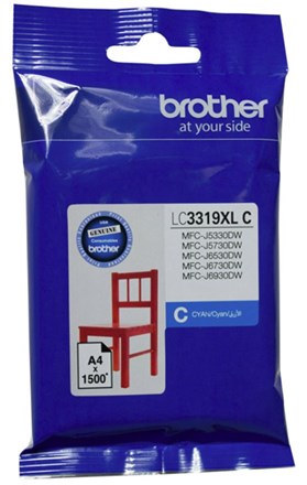 Brother LC3319XLC Cyan High Yield Ink Cartridge - NZDEPOT