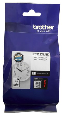 Brother LC3329XLBK Black High Yield Ink Cartridge - NZDEPOT