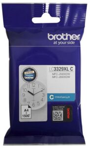 Brother LC3329XLC Cyan High Yield Ink Cartridge NZ DEPOT