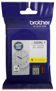 Brother LC3329XLY Yellow High Yield Ink Cartridge NZ DEPOT