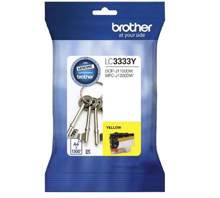 Brother LC3333 Yellow Ink Cartridge - NZDEPOT