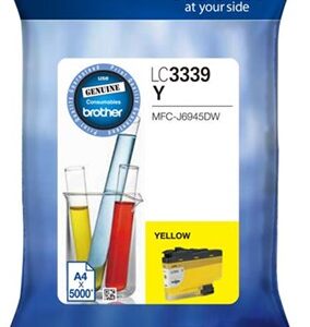 Brother LC3339XLY Yellow Ink Cartridge - NZDEPOT