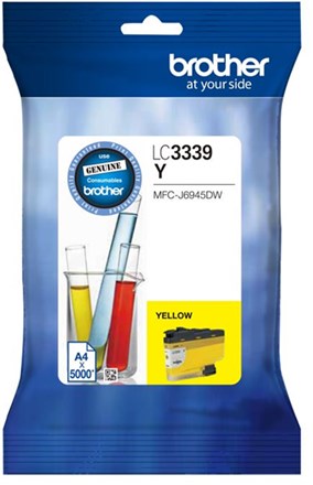 Brother LC3339XLY Yellow Ink Cartridge - NZDEPOT