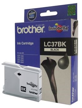 Brother LC37BK Black Ink Cartridge - NZDEPOT