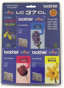 Brother LC37CL3PK CMY Ink Cartridges (Triple Pack) - NZDEPOT