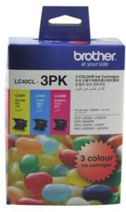 Brother LC40CL3PK CMY Colour Ink Cartridges Triple Pack NZ DEPOT