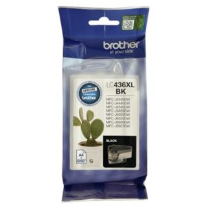 Brother LC436XLBK Black Ink Cartridge NZ DEPOT