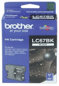 Brother LC67BK Black Ink Cartridge NZ DEPOT