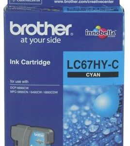 Brother LC67HYC Cyan High Yield Ink Cartridge - NZDEPOT