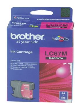 Brother LC67M Magenta Ink Cartridge - NZDEPOT